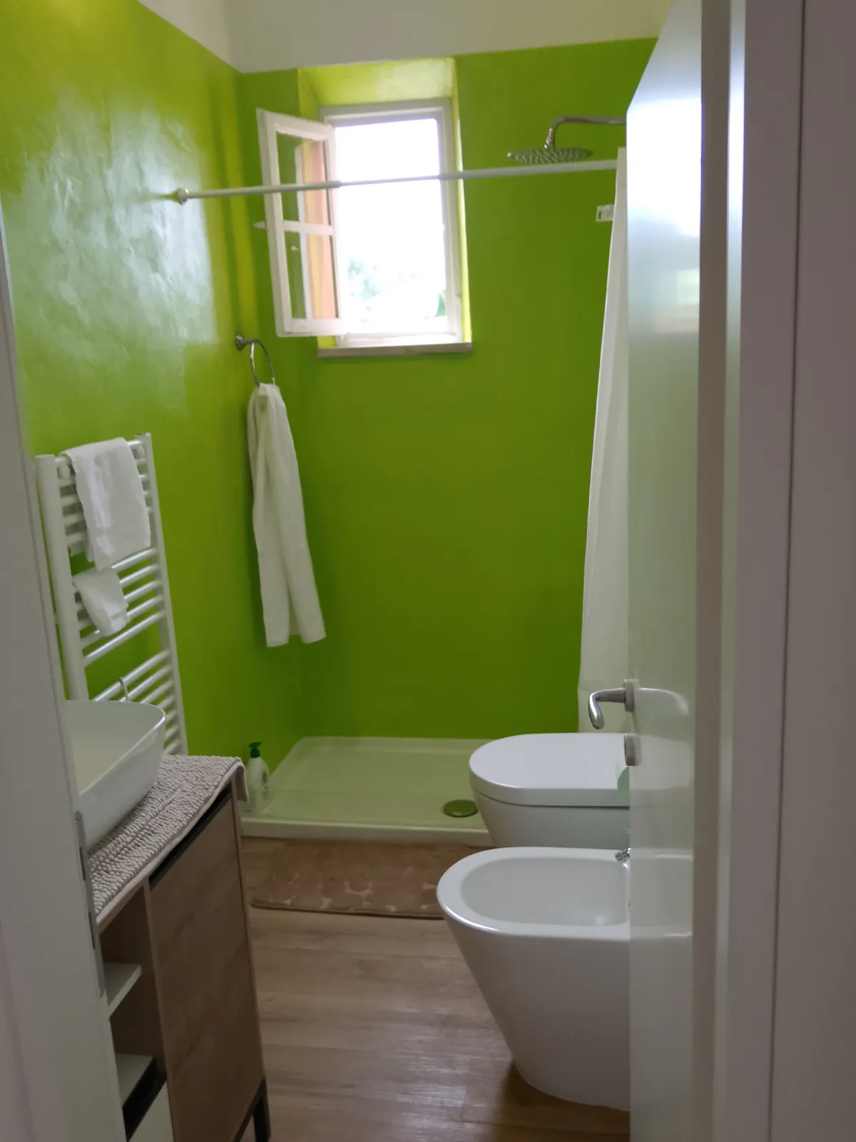 Bagno privato della casa vacanze Borgo Antico