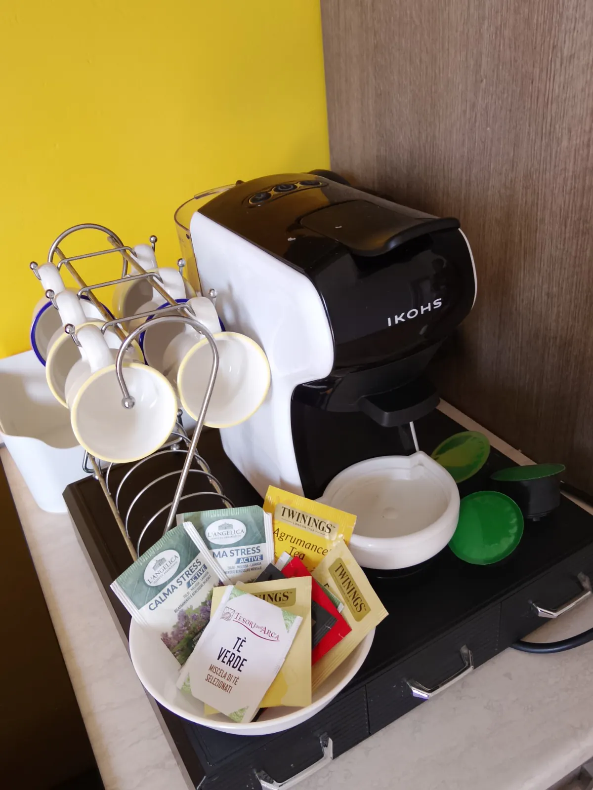 Macchina da caffè nella cucina di Borgo Antico